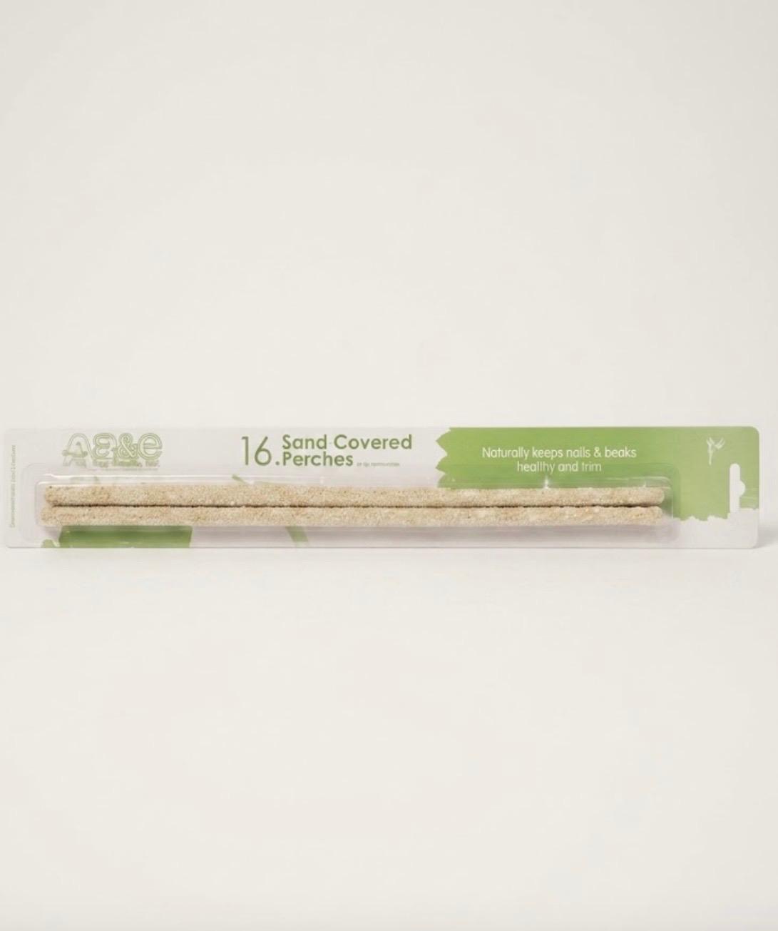 A&E Cage Company 16" Sand Covered Perches