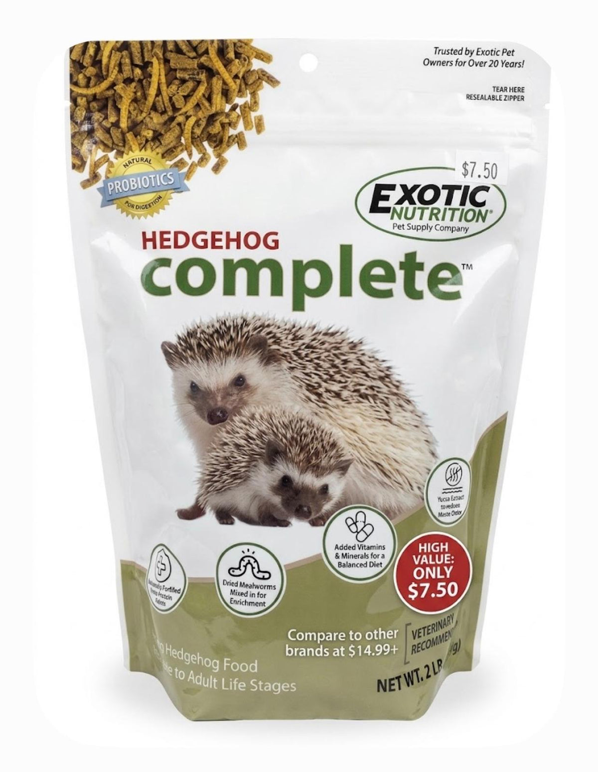 Exotic Nutrition Hedgehog Complete Food