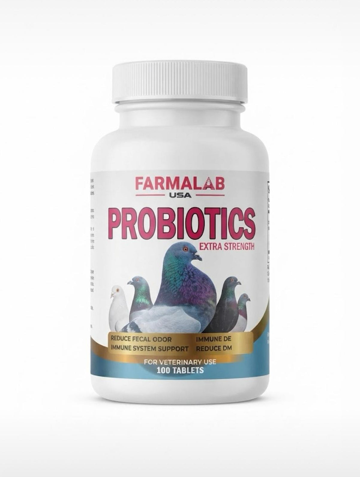 Farmalab Extra Strength Probiotics — 100 Tablets