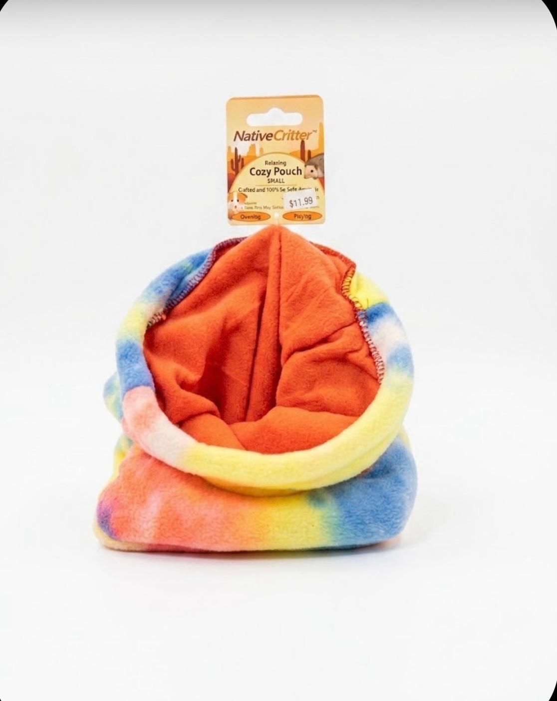 Kaytee Cozy Pouch — Rainbow/Orange