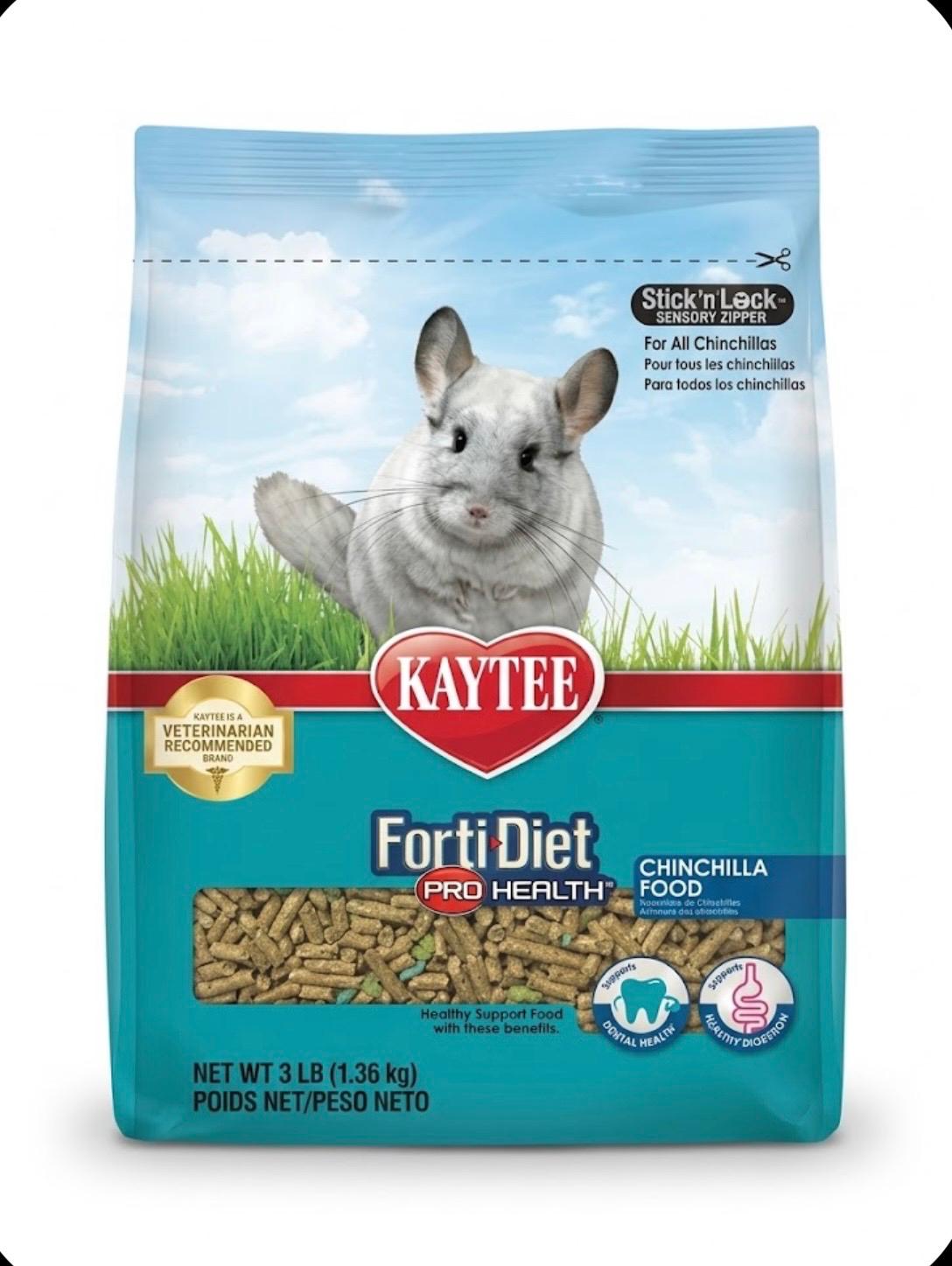 Kaytee Forti-Diet Pro Health Chinchilla Food
