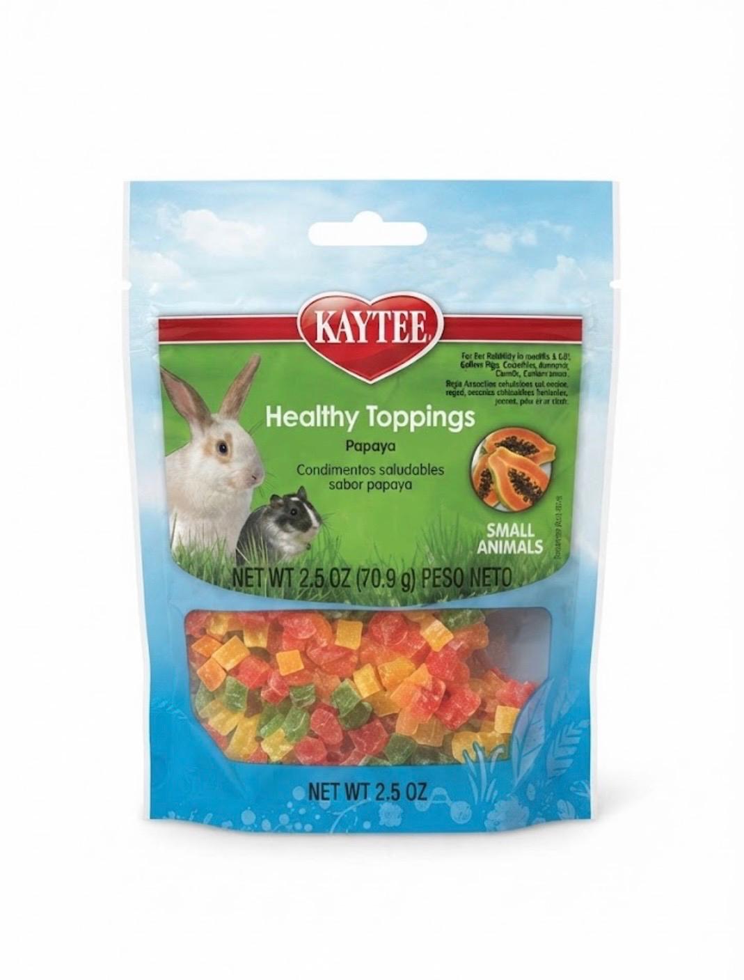 Kaytee Healthy Toppings Papaya Treat