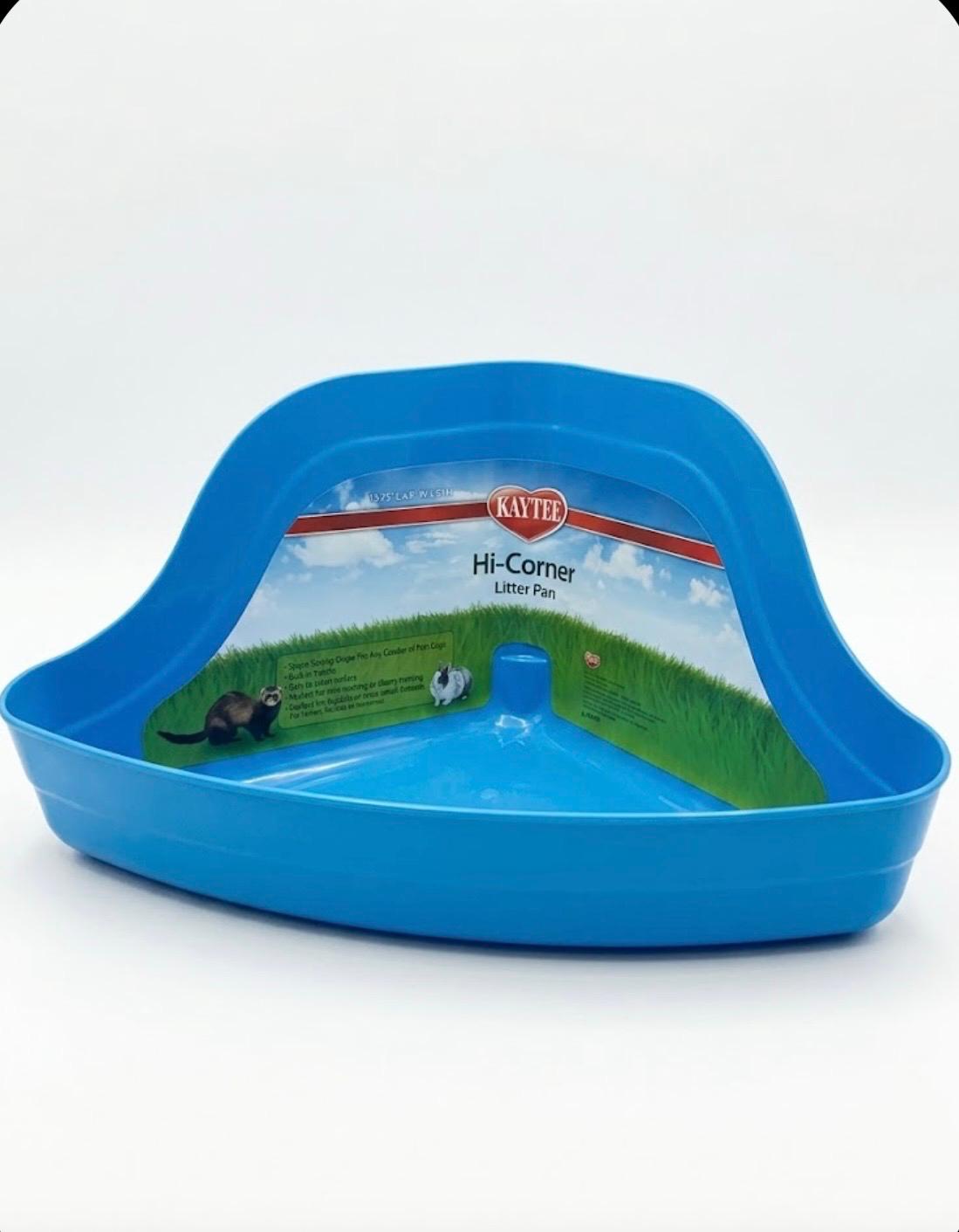 Kaytee Hi-Corner Litter Pan
