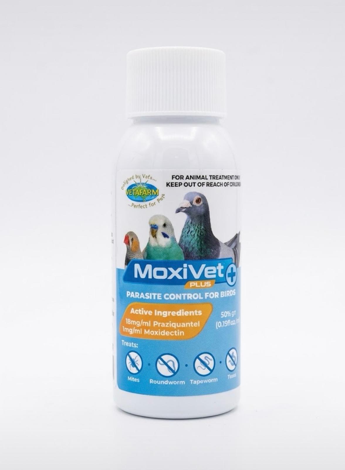 MoxiVet Plus Parasite Control for Birds