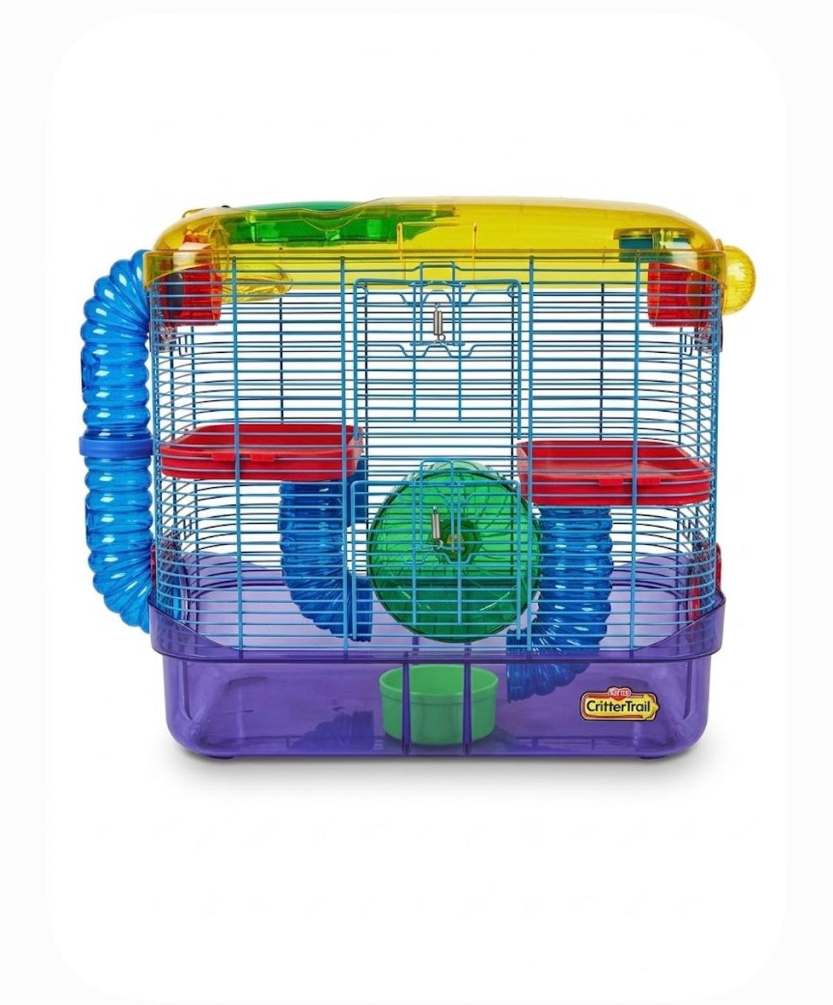 Multi-Level Small-Animal Habitat Cage