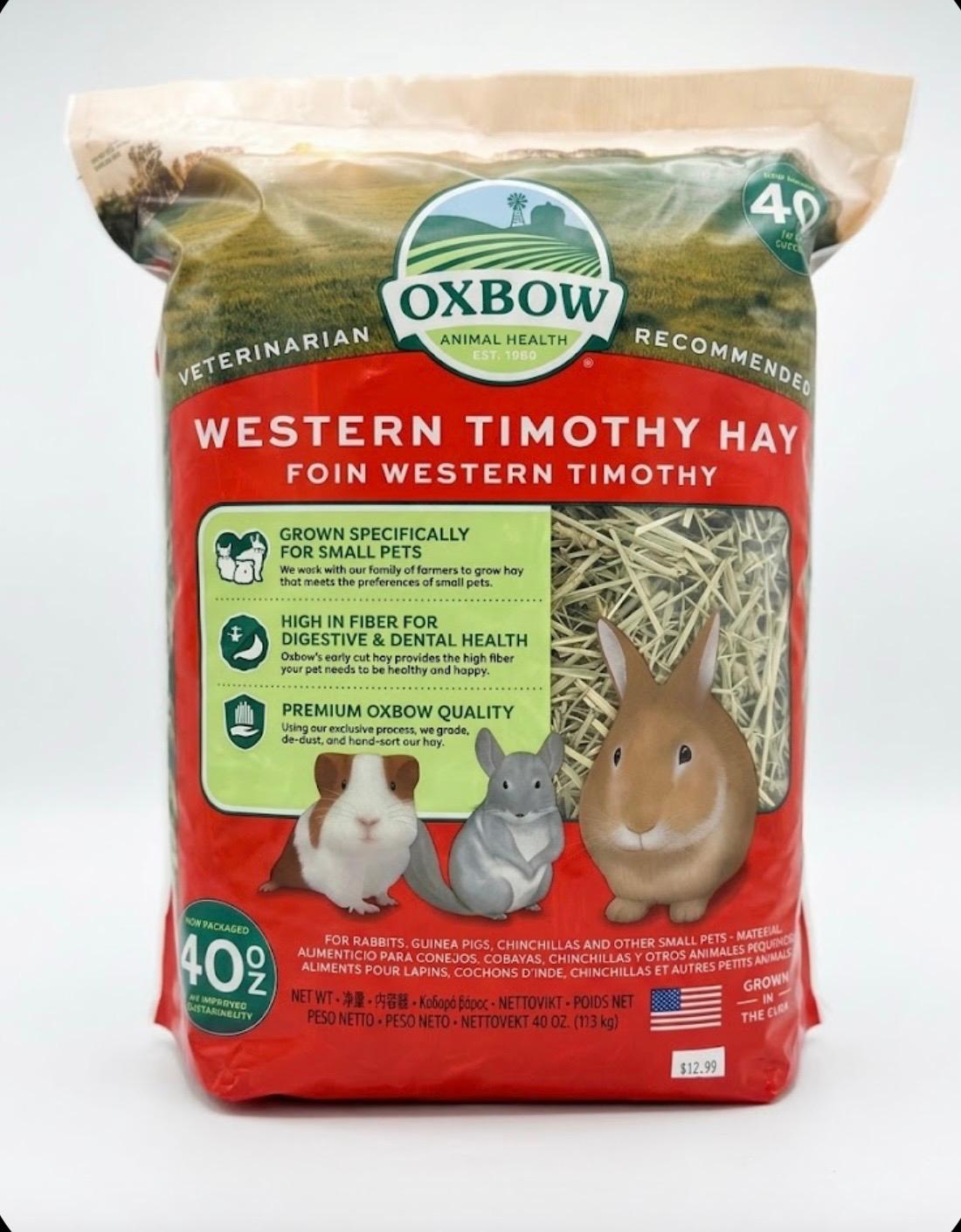 Oxbow Western Timothy Hay – Fine Cut