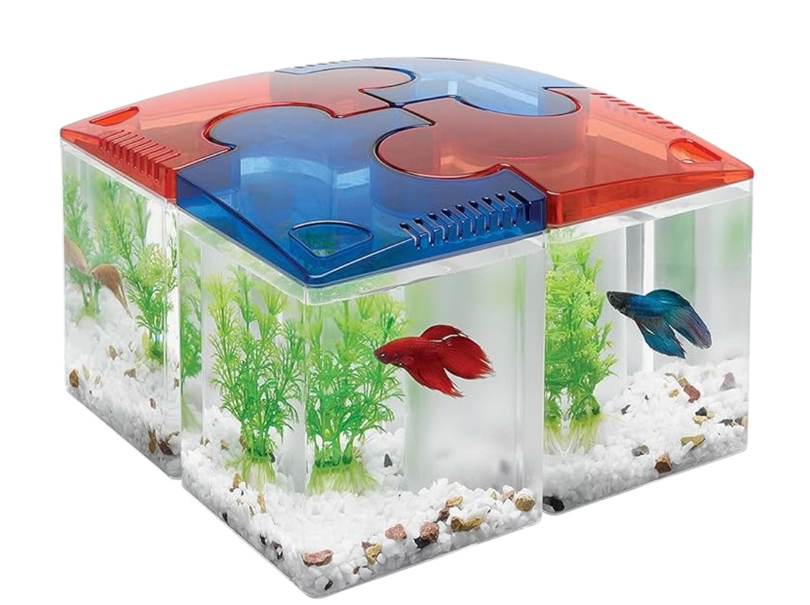 Aqueon Betta Puzzle Aquarium Kit - Perfect for Your Betta Fish!
