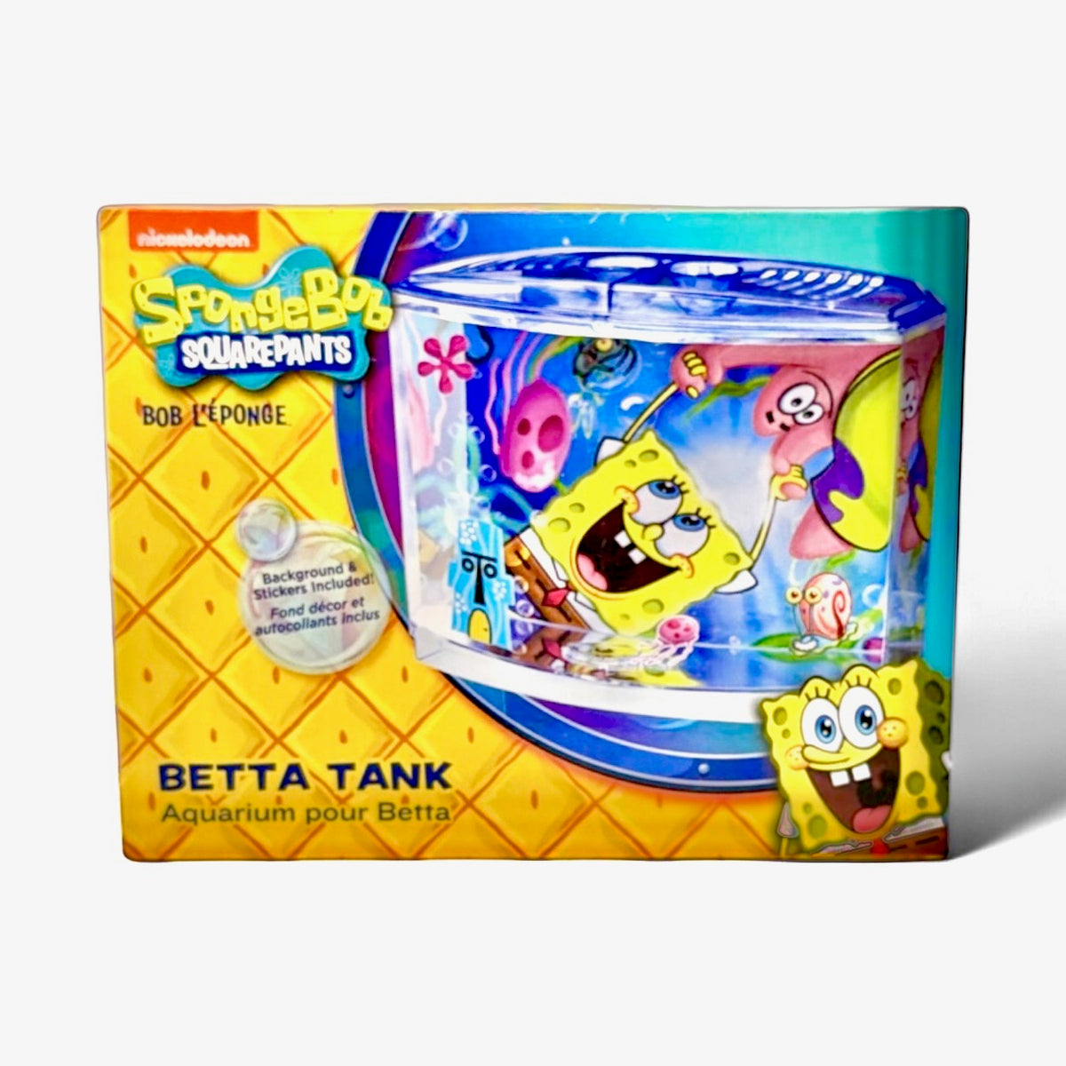 SpongeBob SquarePants™ Betta Tank Kit - 0.5 Gallons - 7.5'' x 3.5'' x 7.5"